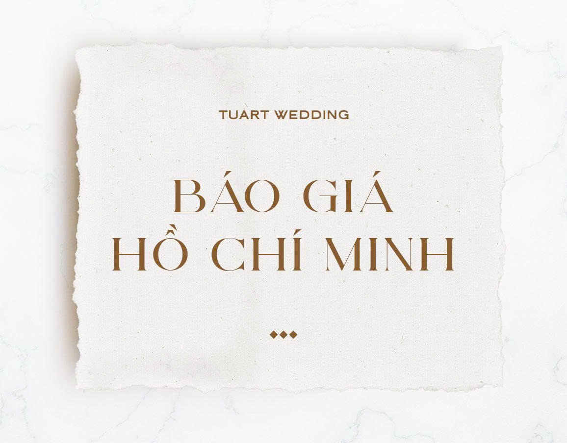 Báo giá chụp ảnh cưới tại Hồ Chí Minh