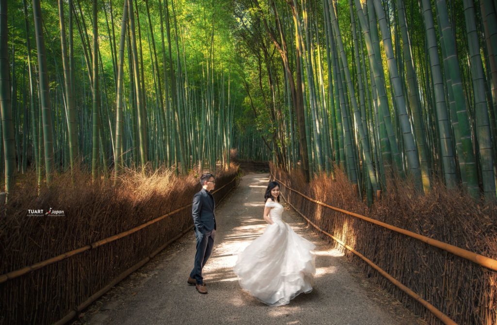 Chụp ảnh cưới đẹp ở Nhật Bản
