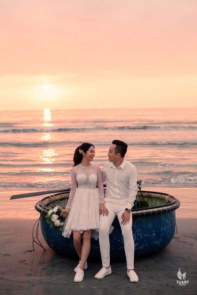 Album chụp ảnh cưới đẹp Hoàng Hôn trên Lăng Cô: Long-Tiên 5