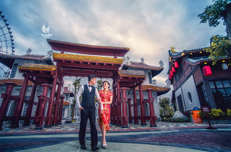 Album chụp ảnh cưới đẹp Công viên Châu Á: Đăng-Trâm 19