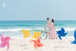 Album chụp ảnh cưới Mỹ Khê-Chong chóng quay khi trời xanh có nắng 3