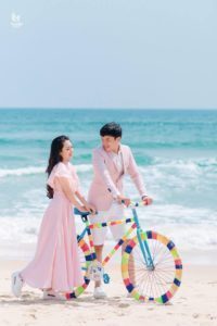 Album chụp ảnh cưới Mỹ Khê-Chong chóng quay khi trời xanh có nắng 5