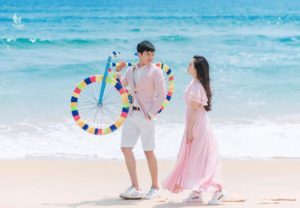 Album chụp ảnh cưới Mỹ Khê-Chong chóng quay khi trời xanh có nắng 9