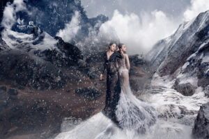 Album chụp ảnh nghệ thuật Concept : Tuyết Sơn Phi Hồ
