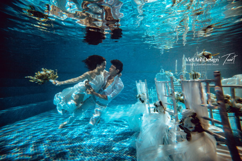 Album chụp ảnh cưới đẹp Concept dưới nước 58