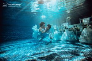 Album chụp ảnh cưới đẹp Concept dưới nước 63