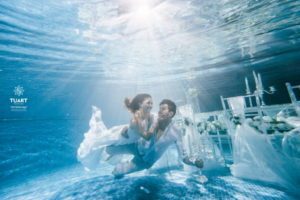 Album chụp ảnh cưới đẹp Concept dưới nước 64