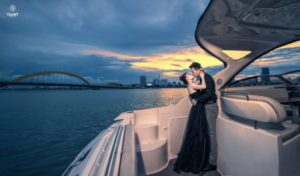 Album chụp hình cưới đẹp Du thuyền trên sông Hàn 8