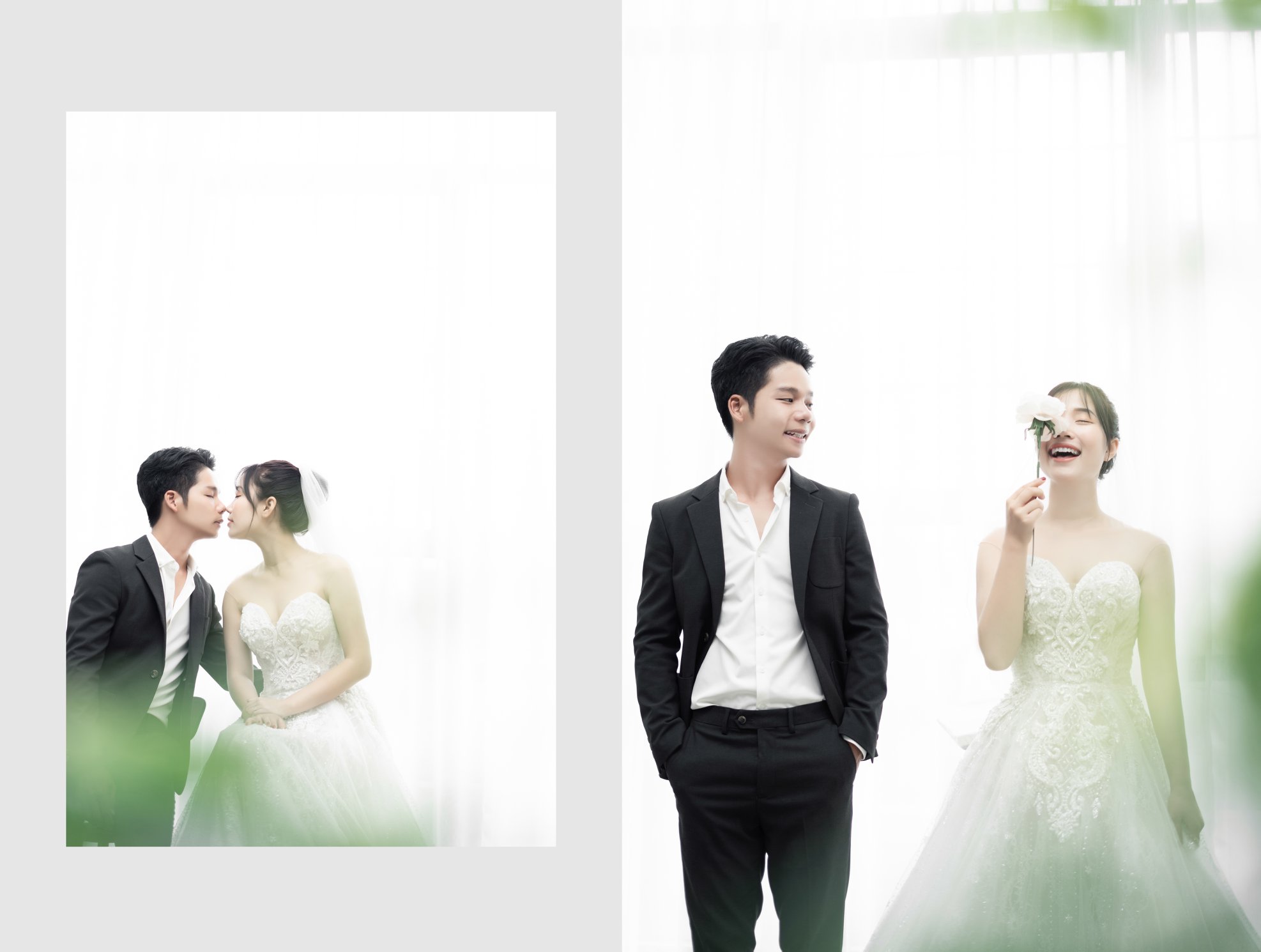 Korean style wedding photo album