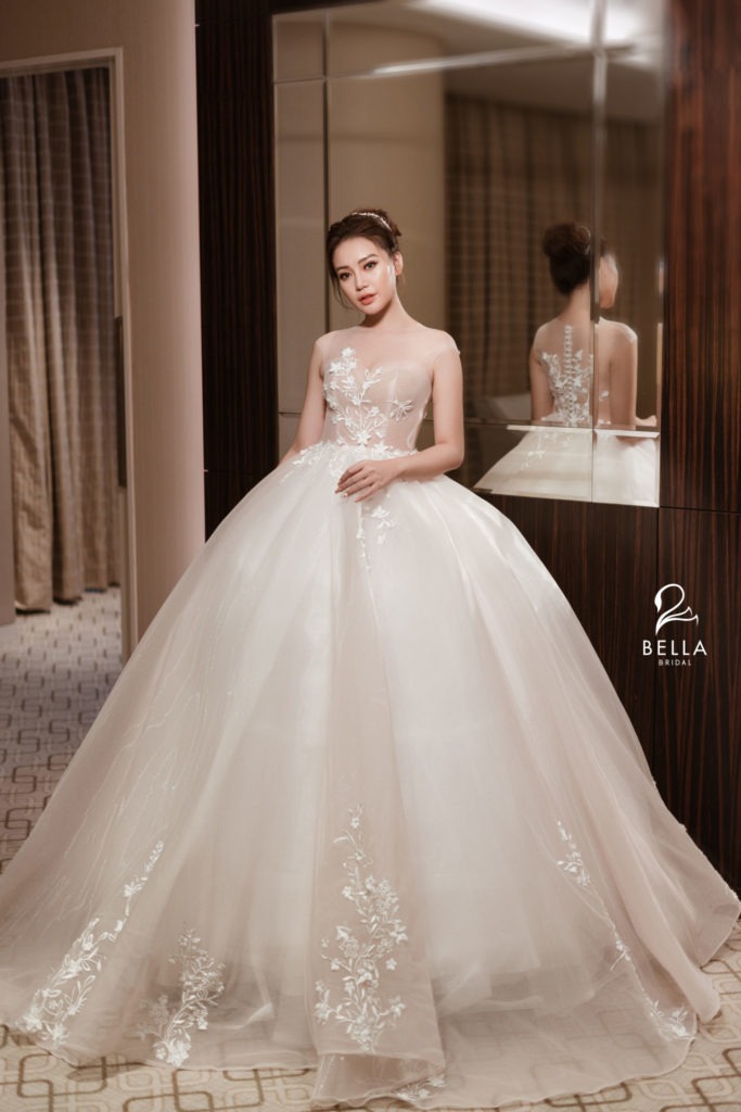 Váy cưới Cara ở đâu cho thuê wedding dress đẹp nhất hà nội