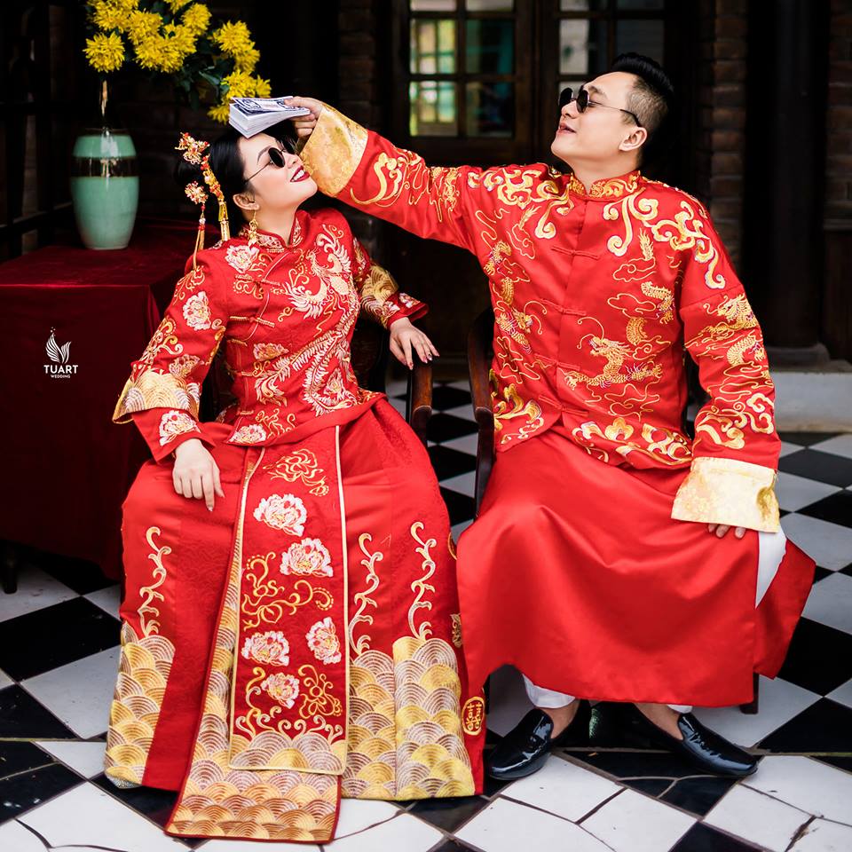 Album trang phục cưới Trung Hoa tại Hà Nội