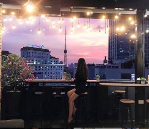beautiful coffee shops in Hanoi
