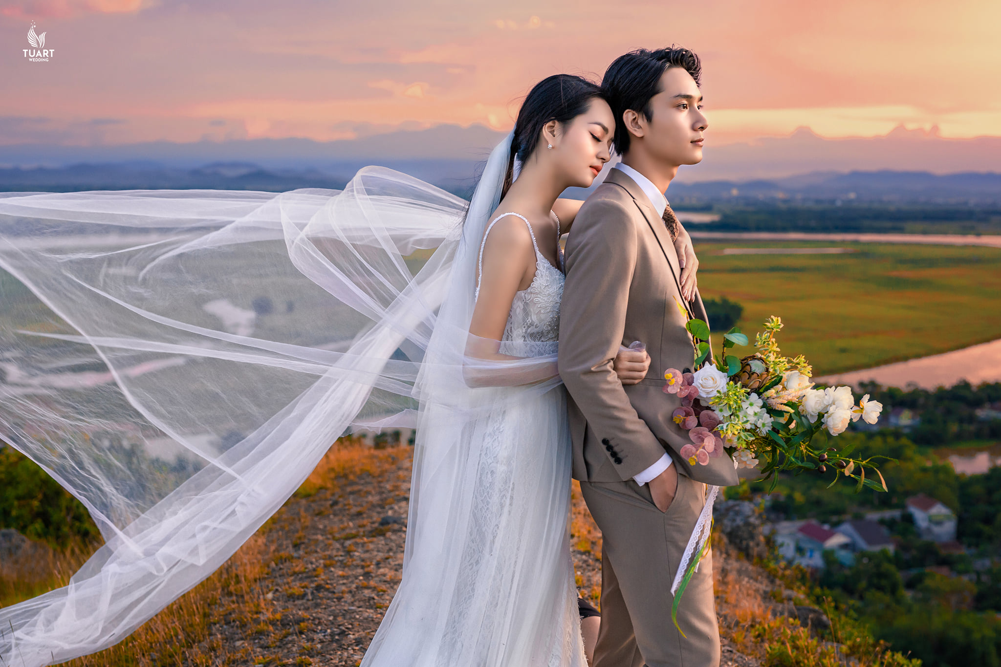 Album chụp ảnh cưới đẹp tại Vinh – Núi Lam Thành 2