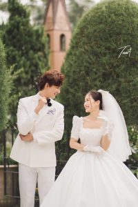 Album chụp ảnh cưới đẹp phong cách Hàn Quốc
