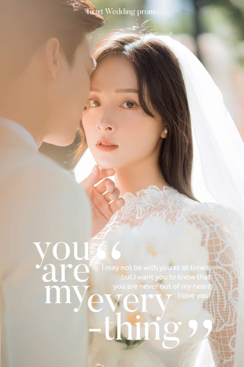 Album chụp ảnh cưới đẹp phong cách Hàn Quốc 10