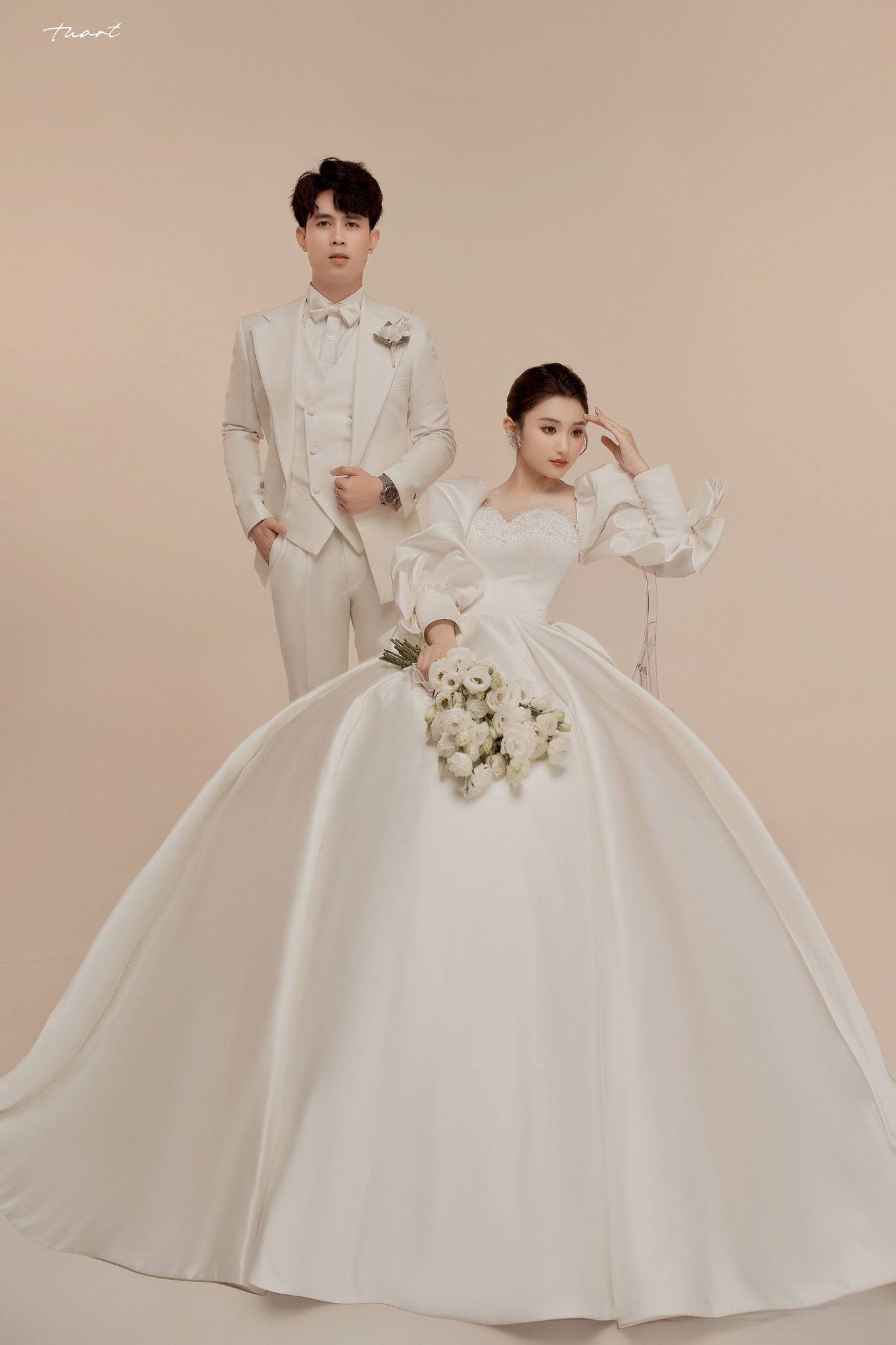 Album ảnh cưới Hàn Quốc tại phim trường độc quyền của TuArt: Việt Anh & Sam 9