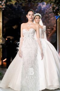 Mãn nhãn với thiết kế tinh tế của Bella Bridal cùng dàn mẫu siêu Hot trong BST Le Jardin