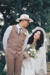 Album ảnh cưới đẹp phong cách Retro