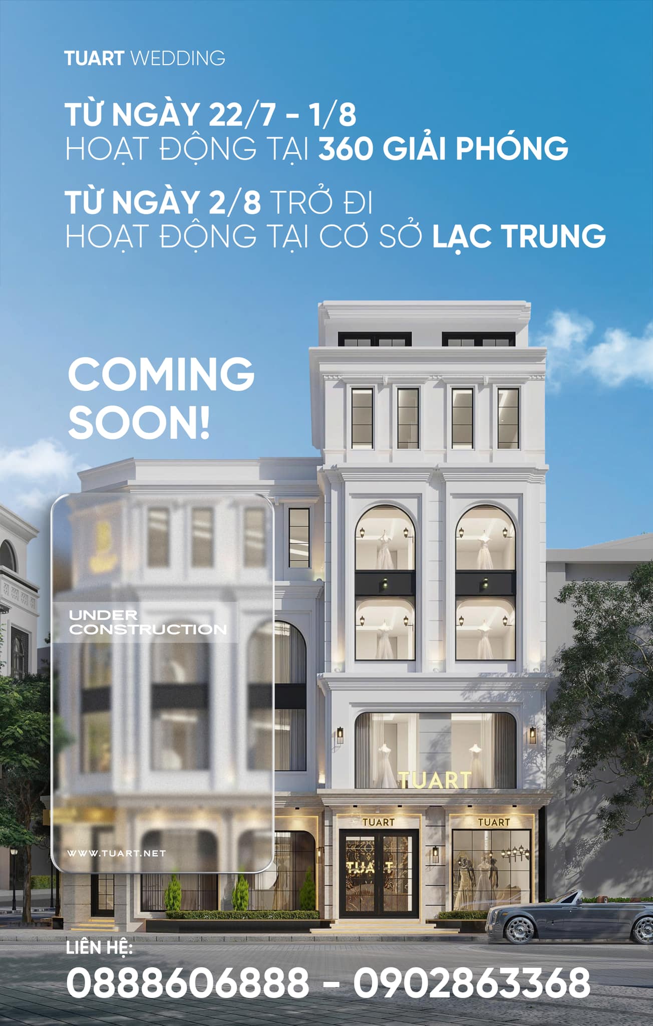 THÔNG BÁO TỪ TUART HÀ NỘI