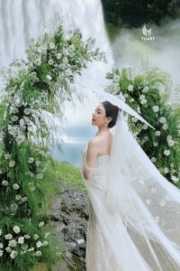 Album ảnh cưới đẹp Hùng Vỹ tại Thác Damry Đà Lạt