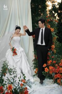 Album ảnh cưới đẹp tại phim trường Santorini