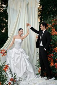 Album ảnh cưới đẹp tại phim trường Santorini